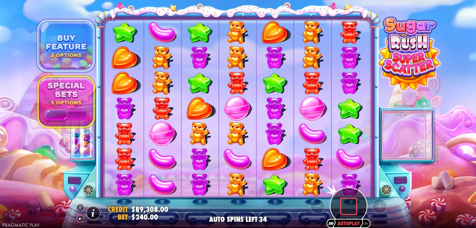 Slutsats — sugar rush super scatter